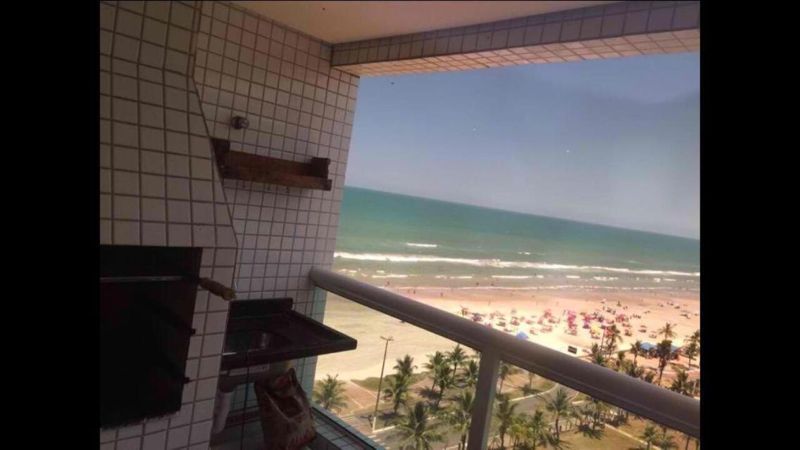 Apto Varanda Gourmet Frente Ao Mar プライア・グランデ エクステリア 写真
